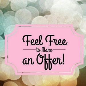 Feel free to make an offer 😊